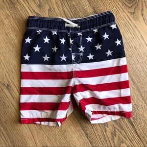 Boys 2t American swim trunks